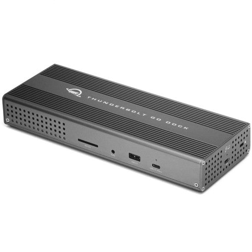 OWC Thunderbolt Go Dock with a built-in power supply OWC Thunderbolt Go Dock with a built-in power supply